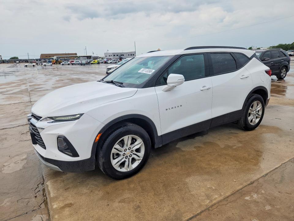 2022 Chevrolet Blazer VIN 3GNKBCR49NS196182 COPART salvage auction — NORMAL WEAR, Tx - Certificate Of Title (P), sold $6,200 on 2026-07-09 (photo 1)