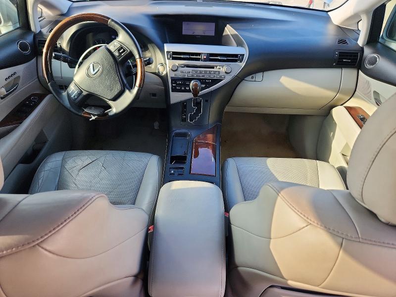 2011 Lexus Rx 350 VIN 2T2ZK1BA6BC060351 COPART salvage auction — FRONT END, TX - CERTIFICATE OF TITLE (P), sold $2,450 on 2026-07-02 (photo 8)