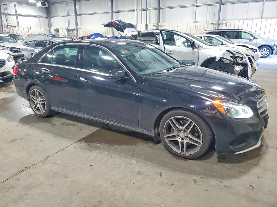 2015 Mercedes-benz E-klasse VIN WDDHF6HB2FB093343 COPART salvage auction — HAIL, Salvage Title, sold $4,100 on 2026-08-11 (photo 4)