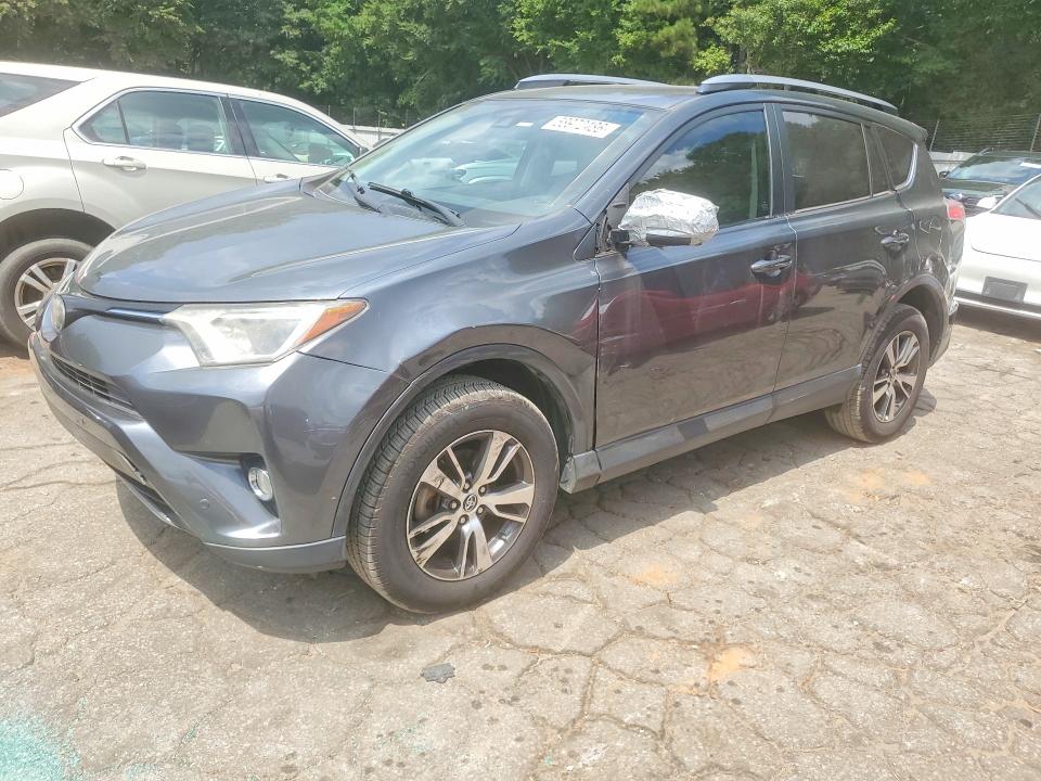 2017 Toyota Rav 4 VIN JTMRFREV4HD208143 COPART salvage auction — FRONT END, GA - CERT OF TITLE-SALVAGE, sold $9,500 on 2026-07-31 (photo 1)