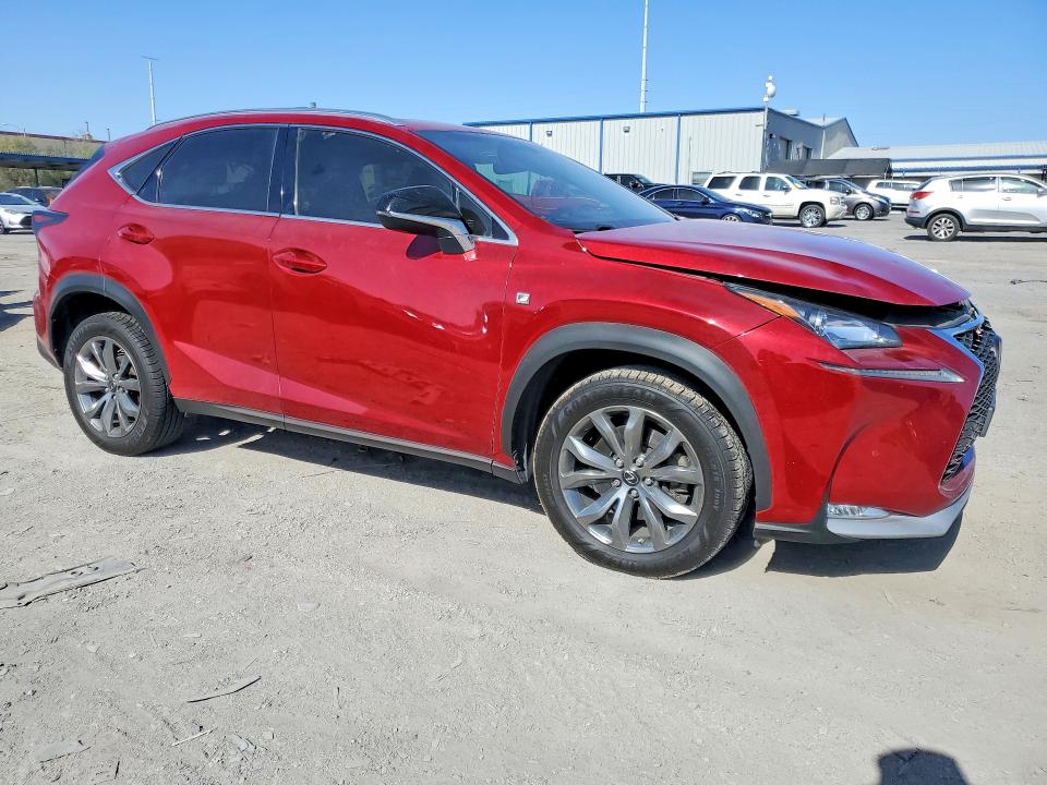 2015 Lexus Nx VIN JTJYARBZ7F2011135 COPART salvage auction — FRONT END, Nv - Salvage Title, sold $4,650 on 2026-07-28 (photo 4)