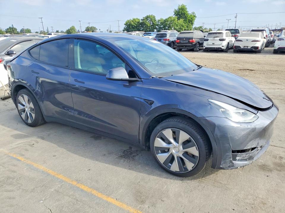 2023 Tesla Model y VIN 7SAYGDEE4PF789875 COPART salvage auction — FRONT END, Ca - Salvage Certificate, sold $12,800 on 2026-07-20 (photo 4)