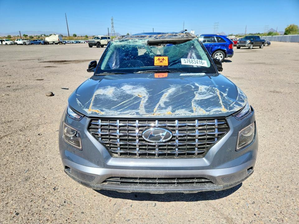 2026 Hyundai VIN KMHRC8A36TU436205 COPART salvage auction — ROLLOVER, AZ - CERT OF TITLE - SALVAGE, sold $1,000 on 2026-07-24 (photo 5)