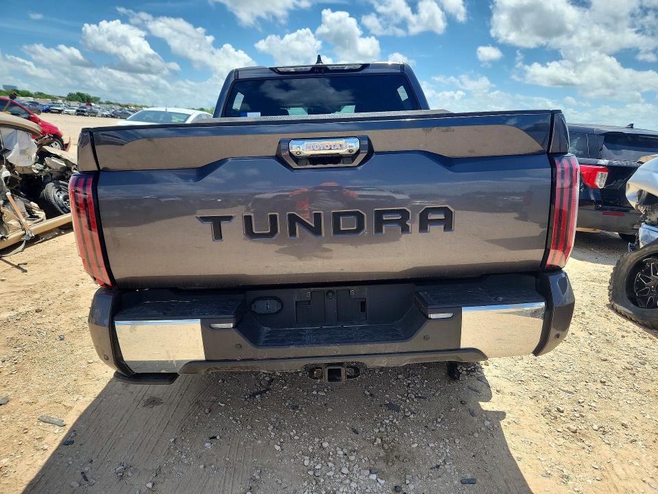 2024 Toyota Tundra VIN 5TFMA5AB6RX035965 COPART salvage auction — FRONT END, TX - SALVAGE VEHICLE TITLE (P), sold $18,500 on 2026-07-16 (photo 6)