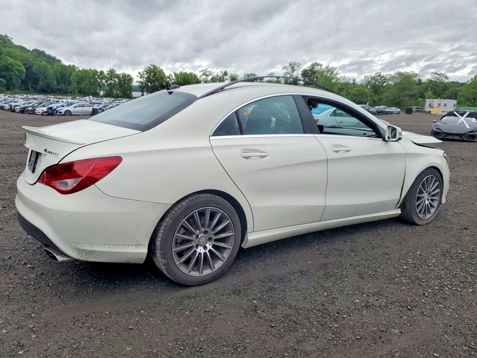 2016 Mercedes-benz Cla-klasse VIN WDDSJ4GB0GN316442 COPART salvage auction — FRONT END, Ny - Certificate Of Title, sold $350 on 2026-07-28 (photo 3)