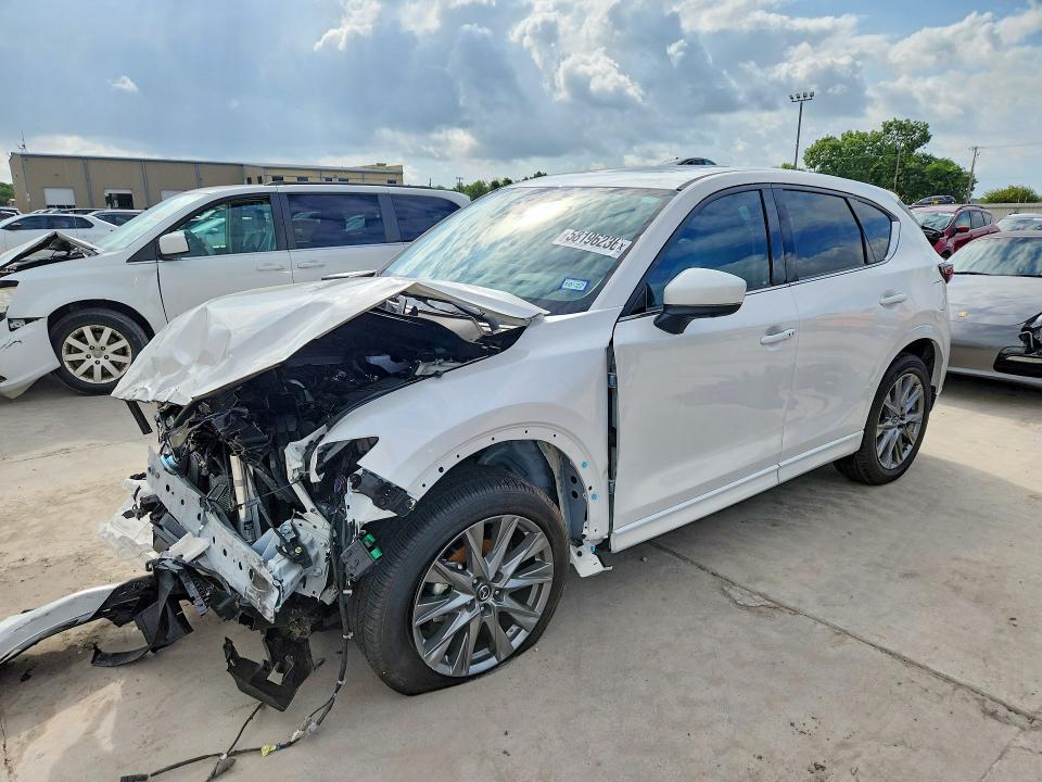2025 Mazda VIN JM3KFBEM9S0727274 COPART salvage auction — FRONT END, Tx - Salvage Vehicle Title, sold $6,800 on 2026-09-05 (photo 1)