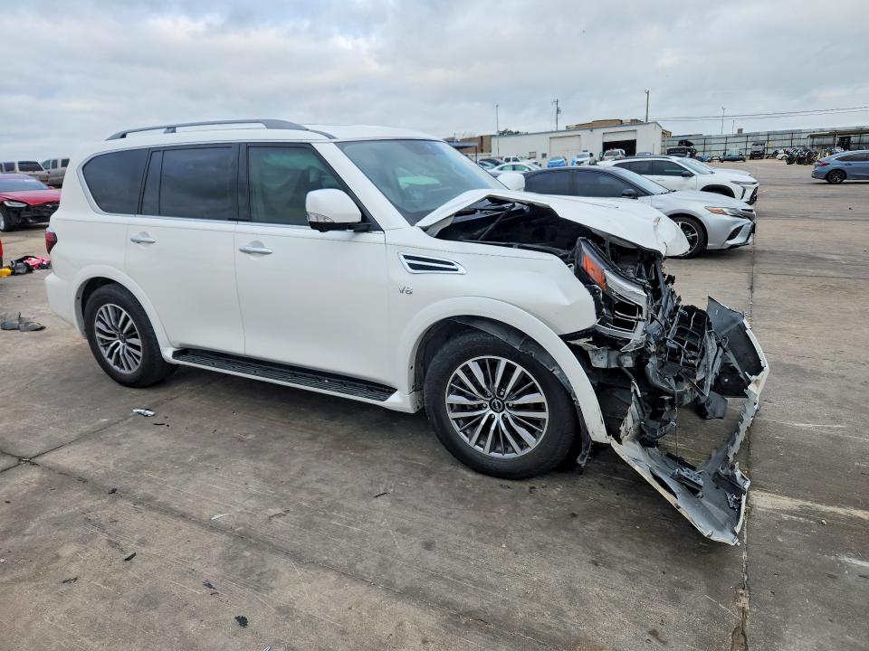 2022 Nissan VIN JN8AY2BC6N9160147 COPART salvage auction — FRONT END, Tx - Salvage Vehicle Title, sold $6,700 on 2026-07-23 (photo 4)