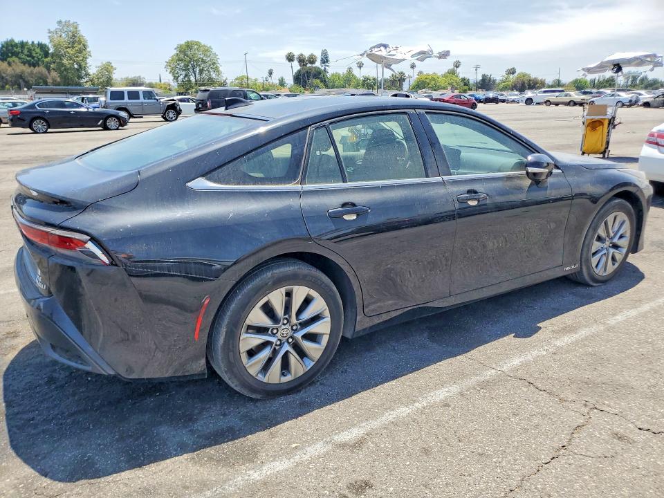 2023 Toyota Mirai VIN JTDAAAAA3PA009813 COPART salvage auction — SIDE, Ca - Salvage Certificate, sold $1,600 on 2026-07-02 (photo 3)
