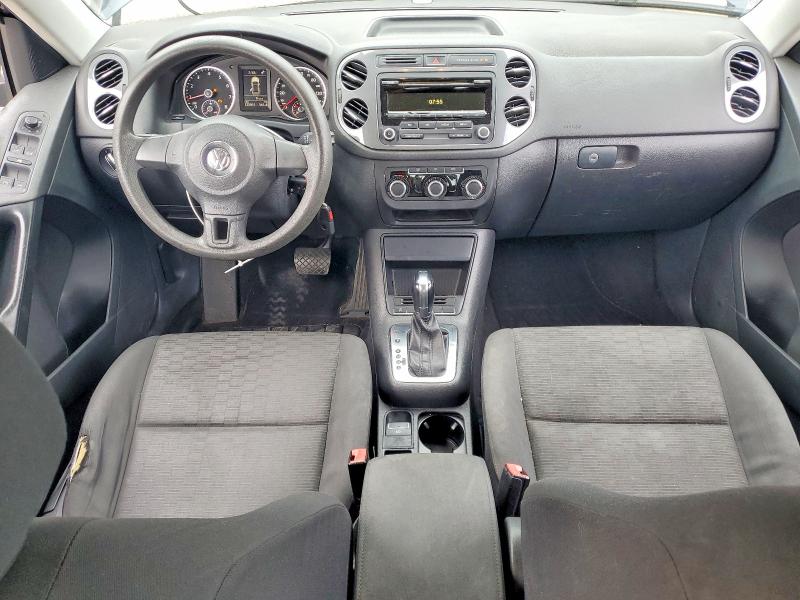 2012 Volkswagen Tiguan VIN WVGBV7AX9CW560708 COPART salvage auction — FRONT END, Ca - Dis/Dlr/Exp Only Clean Title, sold $450 on 2026-07-12 (photo 8)