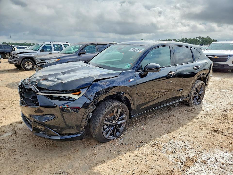 2025 Acura Adx VIN 3HDSA2H57SM711775 COPART salvage auction — FRONT END, La - Cert Of Title-Salvage, sold $12,200 on 2026-07-14 (photo 1)