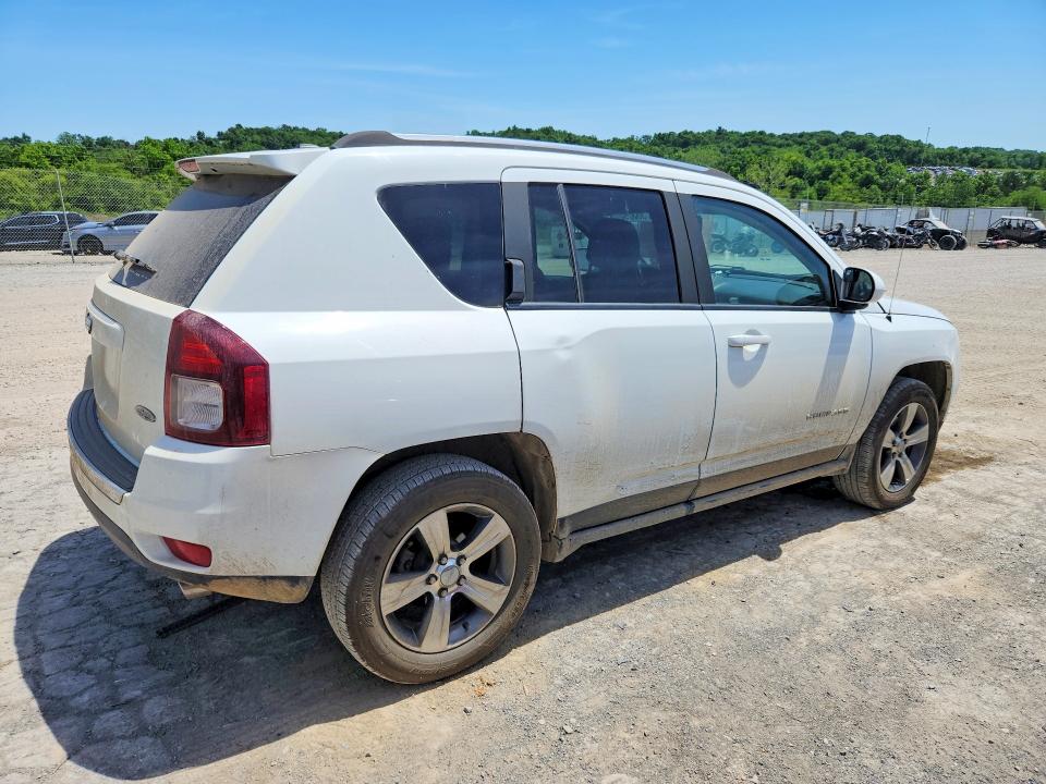 2016 Jeep Compass VIN 1C4NJDEB2GD795107 COPART salvage auction — FRONT END, Pa - Certificate Of Salvage, sold $375 on 2026-07-24 (photo 3)