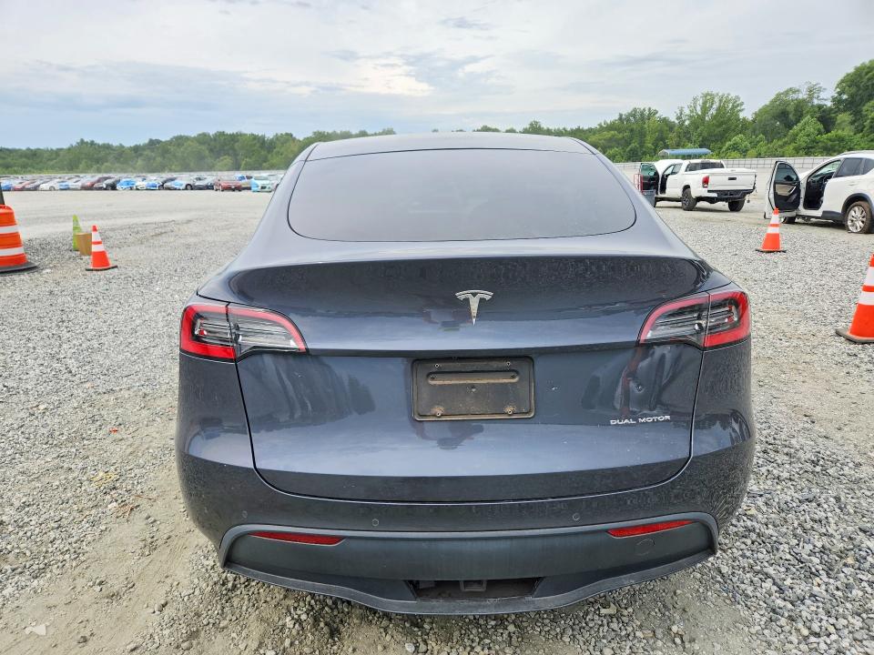 2020 Tesla Model y VIN 5YJYGDEE9LF036494 COPART salvage auction — SIDE, Sc - Cert Of Title-Salvage, sold $12,700 on 2026-07-27 (photo 6)