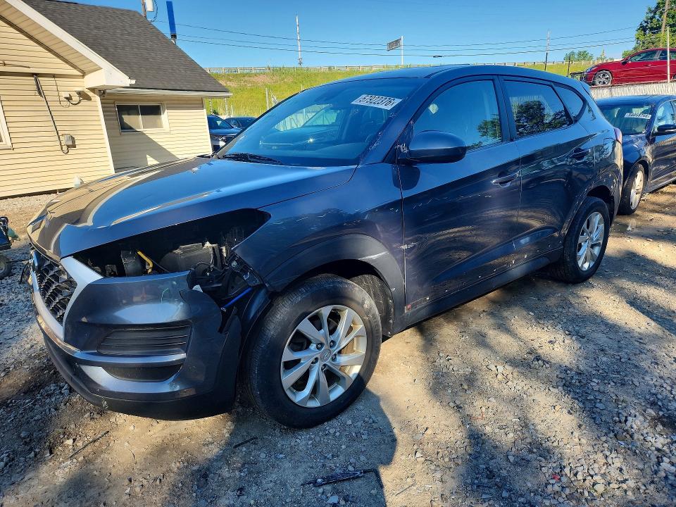 2019 Hyundai Tucson VIN KM8J2CA46KU005342 COPART salvage auction — FRONT END, Oh - Cert Of Title-Salvage, sold $4,200 on 2026-07-22 (photo 1)