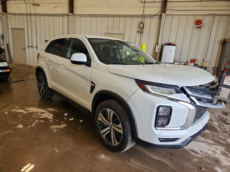 2021 Mitsubishi VIN JA4ARUAU7MU031435 COPART salvage auction — FRONT END, Wi - Cert Of Title-Salvage Vehicle, sold $2,850 on 2026-07-20 (photo 4)