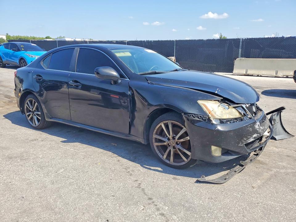 2008 Lexus Is VIN JTHBK262182070659 COPART salvage auction — FRONT END, Fl - Cert Of Title Slvg Rebuildable, sold $375 on 2026-07-14 (photo 4)