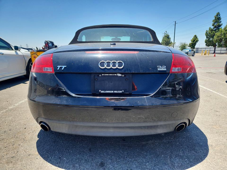 2008 Audi Tt VIN TRURD38J981031379 COPART salvage auction — MINOR DENT/SCRATCHES, Ca - Dis/Dlr/Exp Only Clean Title, sold $1,200 on 2026-07-07 (photo 6)