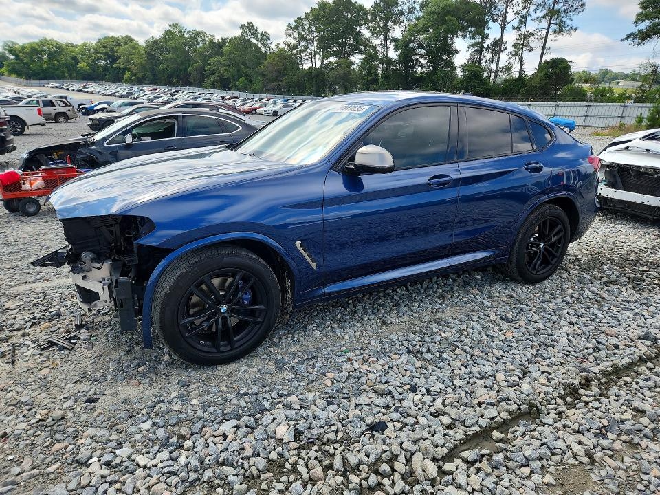 2019 BMW X4 VIN 5UXUJ5C57KLJ63859 COPART salvage auction — FRONT END, Ga - Cert Of Title-Salvage, sold $7,800 on 2026-07-30 (photo 1)