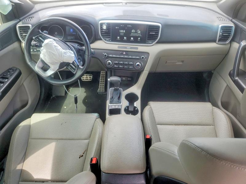 2020 Kia Sportage VIN KNDP63ACXL7782987 COPART salvage auction — FRONT END, Tx - Salvage Vehicle Title, sold $2,600 on 2026-07-13 (photo 8)