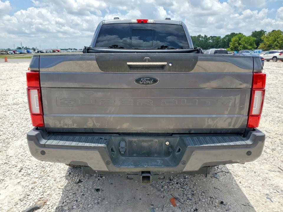 2022 Ford F250 VIN 1FT7W2BT9NEF74722 COPART salvage auction — FRONT END, Tx - Certificate Of Title, sold $225 on 2026-07-24 (photo 6)