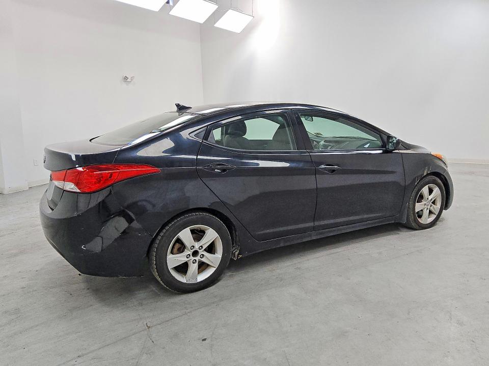 2013 Hyundai Elantra VIN KMHDH4AE1DU656410 COPART salvage auction — FRONT END, VA - CERTIFICATE OF TITLE, sold $125 on 2026-07-28 (photo 3)