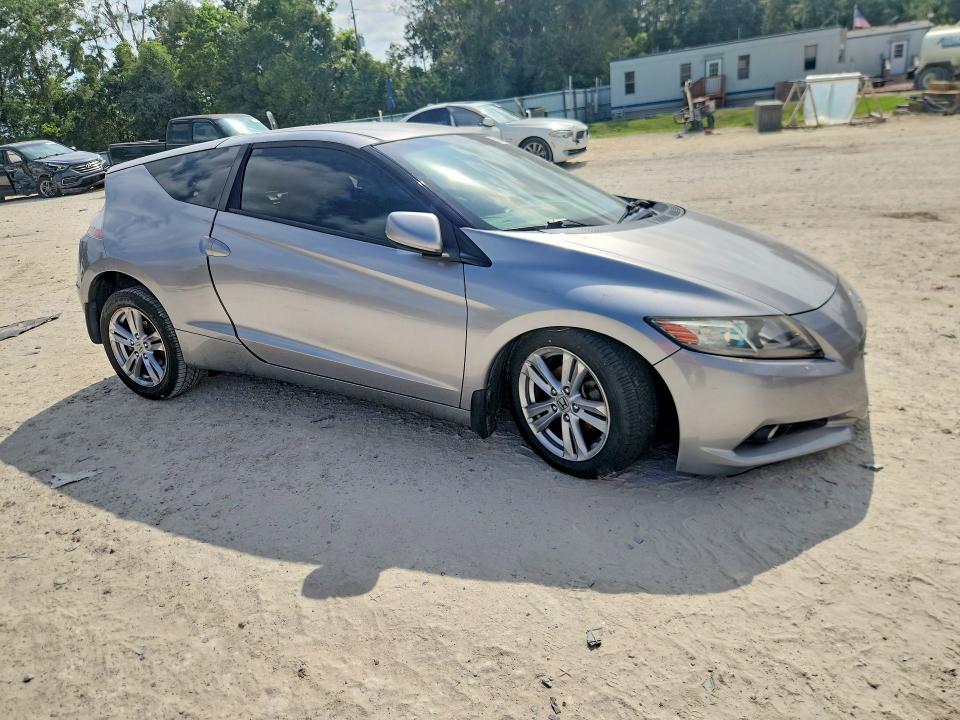 2012 Honda Cr-z VIN JHMZF1D65CS004434 COPART salvage auction — SIDE, Fl - Certificate Of Destruction, sold $350 on 2026-07-21 (photo 4)