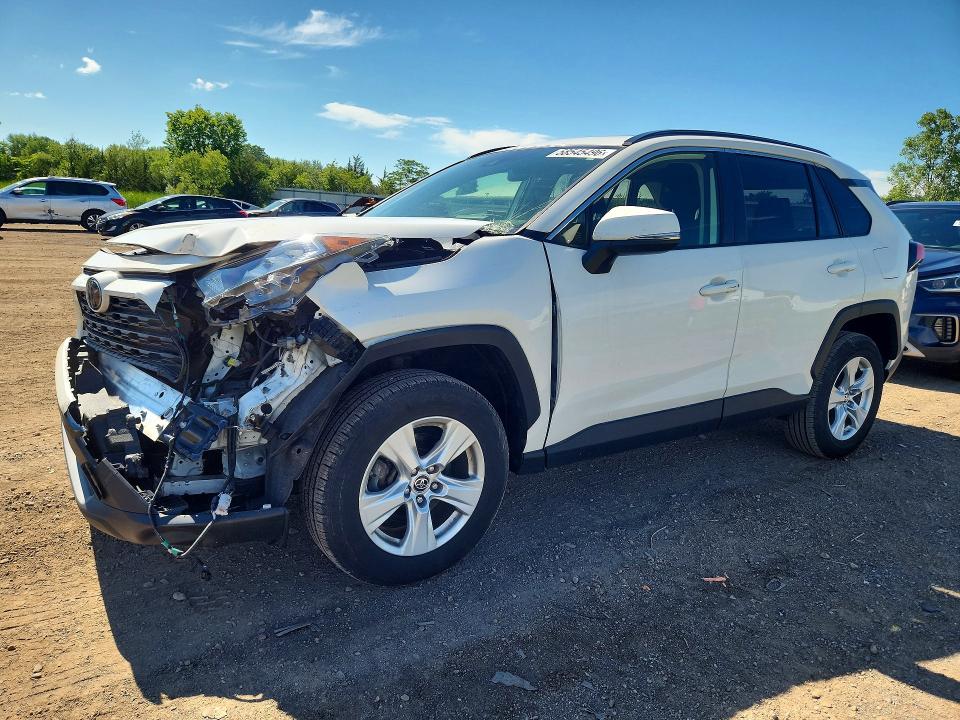 2019 Toyota Rav 4 VIN JTMP1RFV5KD040119 COPART salvage auction — FRONT END, Oh - Cert Of Title-Salvage, sold $9,200 on 2026-07-09 (photo 1)