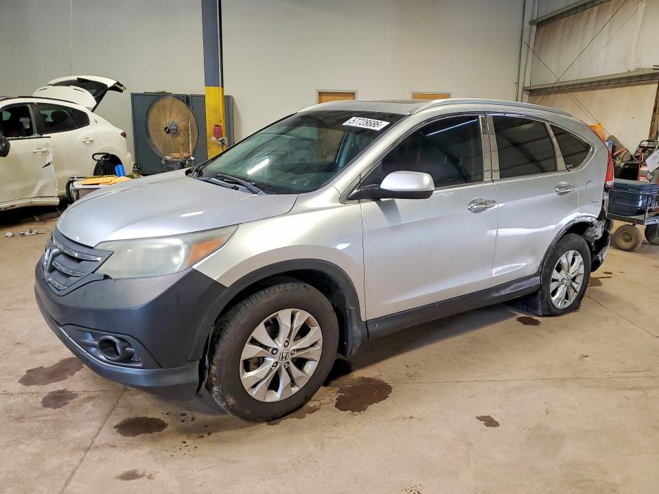 2012 Honda VIN JHLRM4H76CC014429 COPART salvage auction — REAR END, Pa - Cert Of Salv-R=Reconstructed, sold $15 on 2026-07-29 (photo 1)