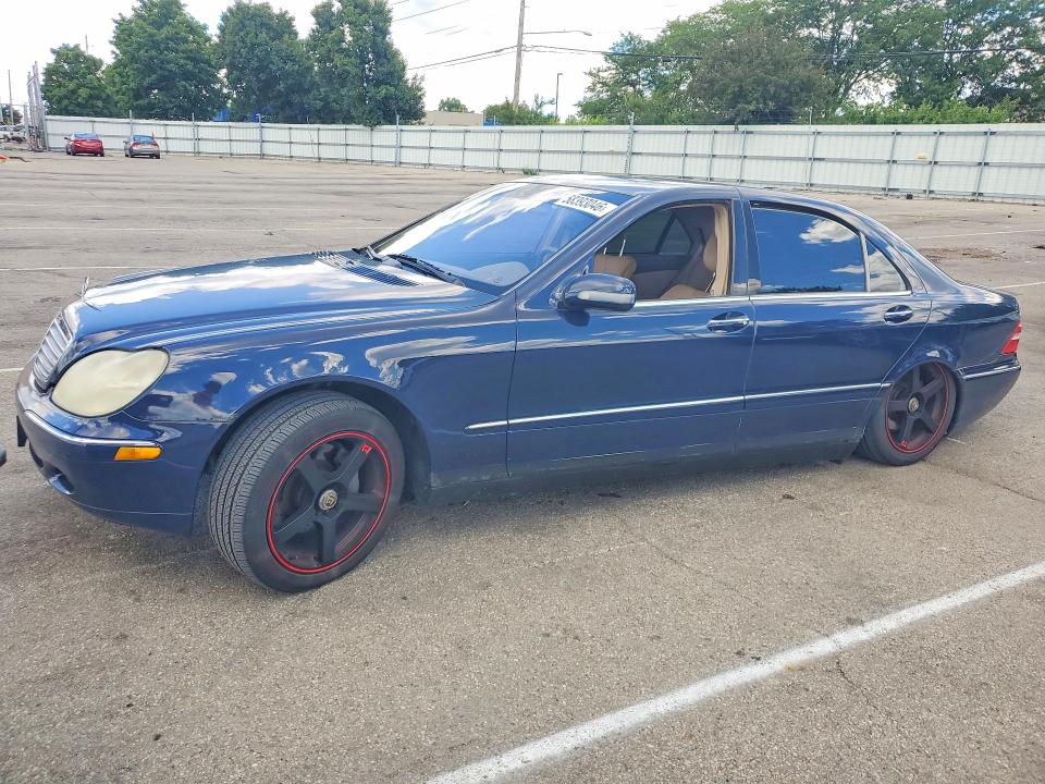 2000 Mercedes-benz S class VIN WDBNG70J1YA086877 COPART salvage auction — MINOR DENT/SCRATCHES, Oh - Certificate Of Title, sold $500 on 2026-07-06 (photo 1)