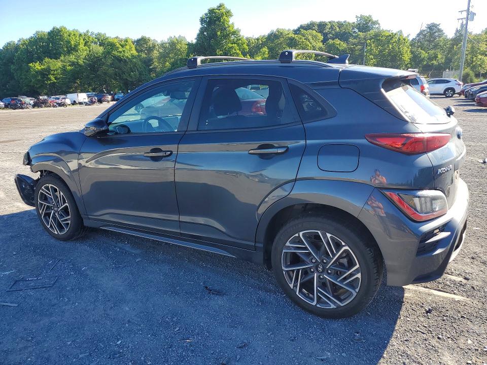 2022 Hyundai VIN KM8K3CA35NU852138 COPART salvage auction — FRONT END, Pa - Certificate Of Salvage, sold $6,900 on 2026-07-02 (photo 2)