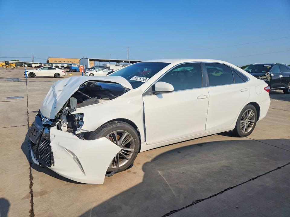 2016 Toyota Camry VIN 4T1BF1FKXGU506648 COPART salvage auction — FRONT END, Tx - Certificate Of Title, sold $1,500 on 2026-07-09 (photo 1)