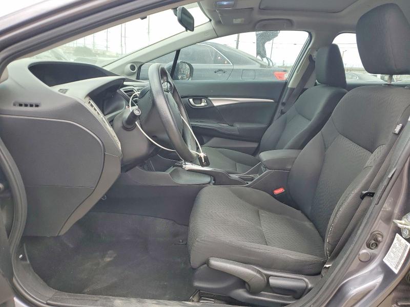 2015 Honda Civic VIN 2HGFB2F86FH519329 COPART salvage auction — FRONT END, CA - SALVAGE CERTIFICATE, sold $2,800 on 2026-07-02 (photo 7)