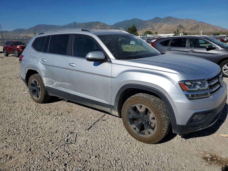 2019 Volkswagen Atlas VIN 1V2LR2CA7KC517752 COPART salvage auction — REAR END, Ut - Salvage Certificate, sold $3,600 on 2026-08-07 (photo 4)