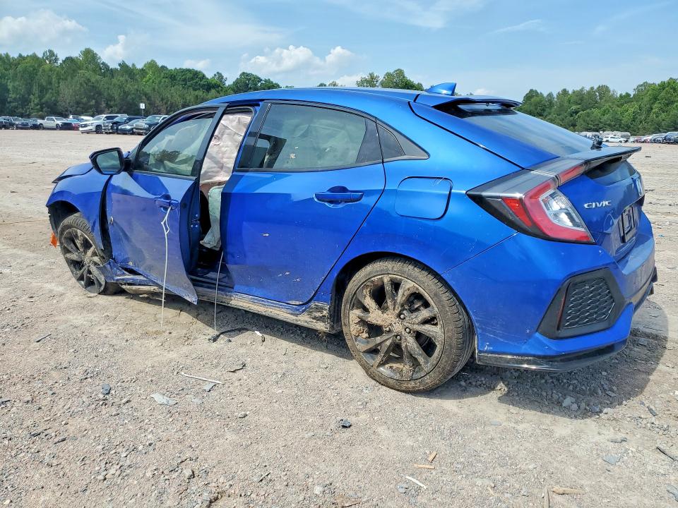 2018 Honda Civic VIN SHHFK7G47JU205130 COPART salvage auction — FRONT END, Va - Cert Of Title - Salvage, sold $1,100 on 2026-07-27 (photo 2)