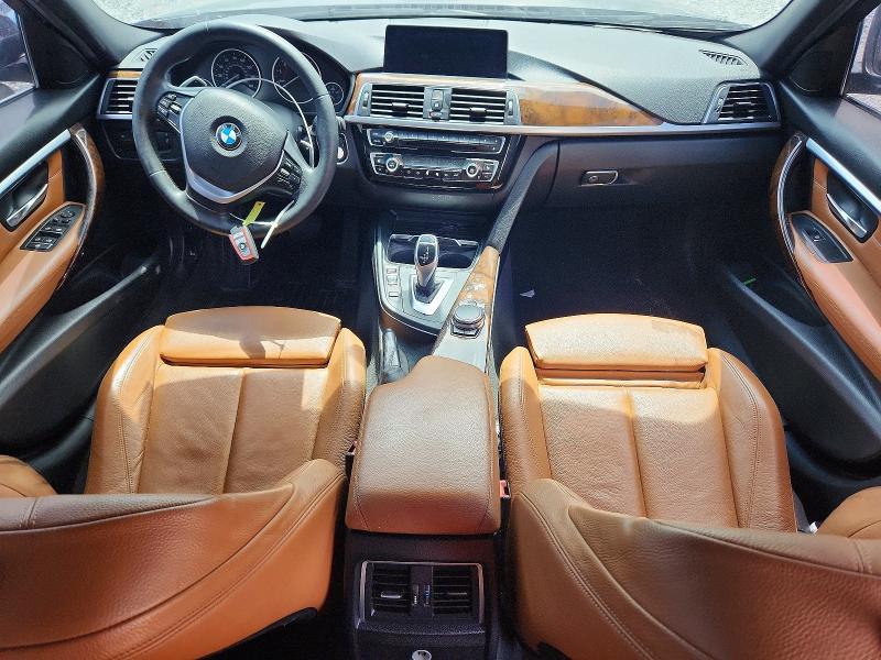2017 BMW 3er VIN WBA8B9G54HNU50975 COPART salvage auction — MECHANICAL, Sc - Certificate Of Title (P), sold $5,300 on 2026-07-29 (photo 8)