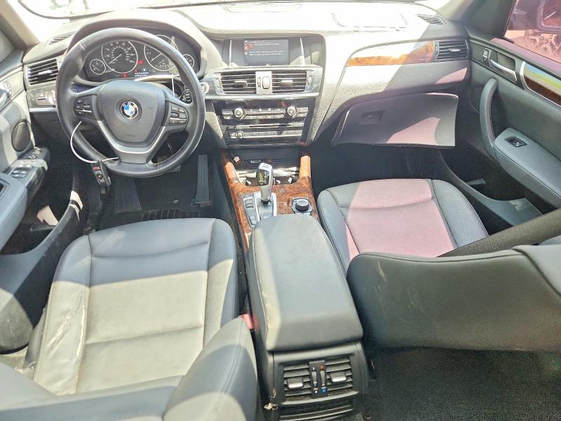 2015 BMW X3 VIN 5UXWX9C50F0D45105 COPART salvage auction — MECHANICAL, Oh - Cert Of Title-Salvage, sold $425 on 2026-07-29 (photo 8)