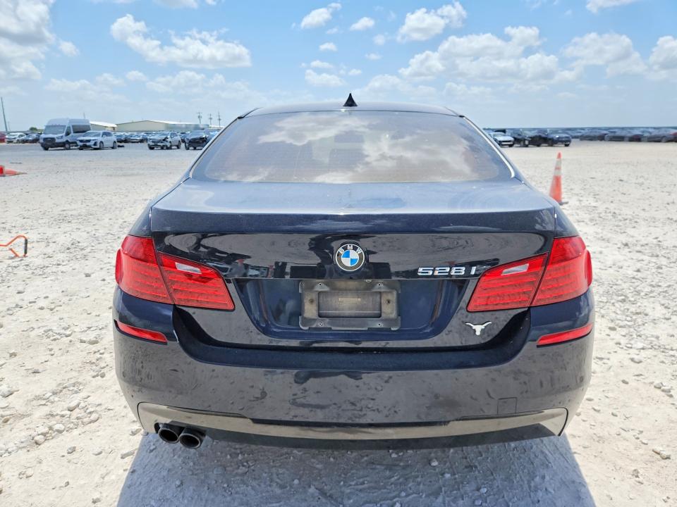 2014 BMW 5er VIN WBA5A5C58ED508673 COPART salvage auction — FRONT END, TX - SALVAGE VEHICLE TITLE (P), sold $1,350 on 2026-07-16 (photo 6)