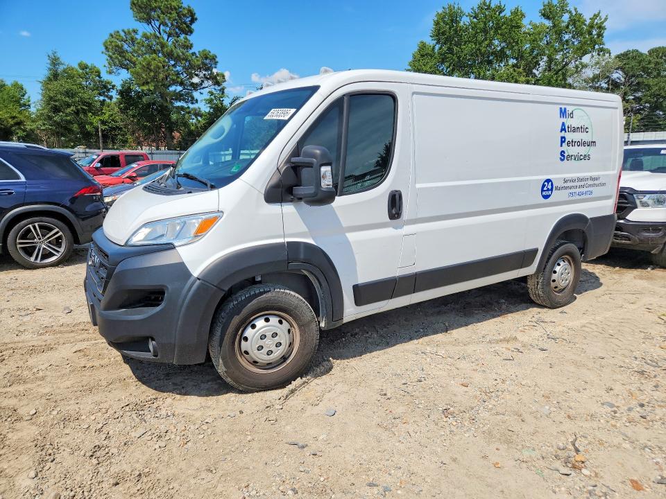 2023 Ram Promaster city VIN 3C6LRVVGXPE510757 COPART salvage auction — REAR END, Va - Cert Of Title - Salvage, sold $4,150 on 2026-07-29 (photo 1)