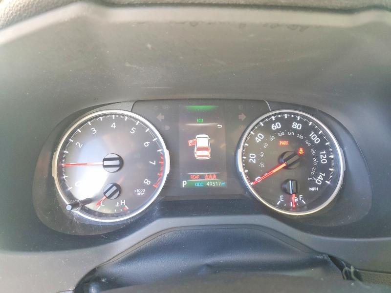 2019 Toyota Rav 4 VIN JTMF1RFVXKJ020333 COPART salvage auction — FRONT END, Nv - Salvage Title, sold $9,200 on 2026-07-30 (photo 9)
