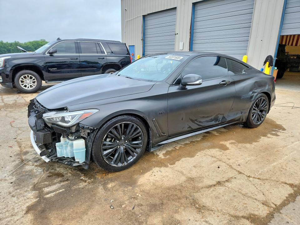 2017 Infiniti Q60 VIN JN1EV7EK7HM361579 COPART salvage auction — FRONT END, TN - SALVAGE CERTIFICATE, sold $3,000 on 2026-07-02 (photo 1)
