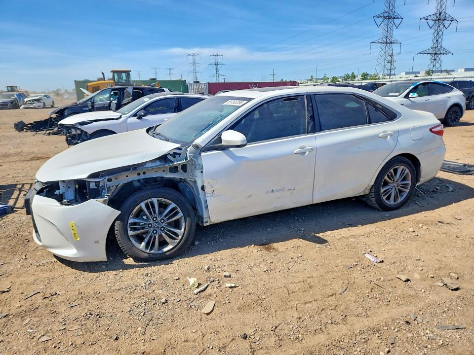 2017 Toyota Camry VIN 4T1BF1FK9HU346179 COPART salvage auction — FRONT END, Il - Salvage Certificate, sold $4,000 on 2026-07-09 (photo 1)