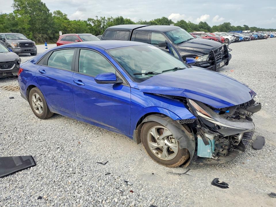 2022 Hyundai Elantra VIN 5NPLL4AG1NH056479 COPART salvage auction — FRONT END, La - Cert Of Title-Salvage, sold $2,750 on 2026-07-06 (photo 4)