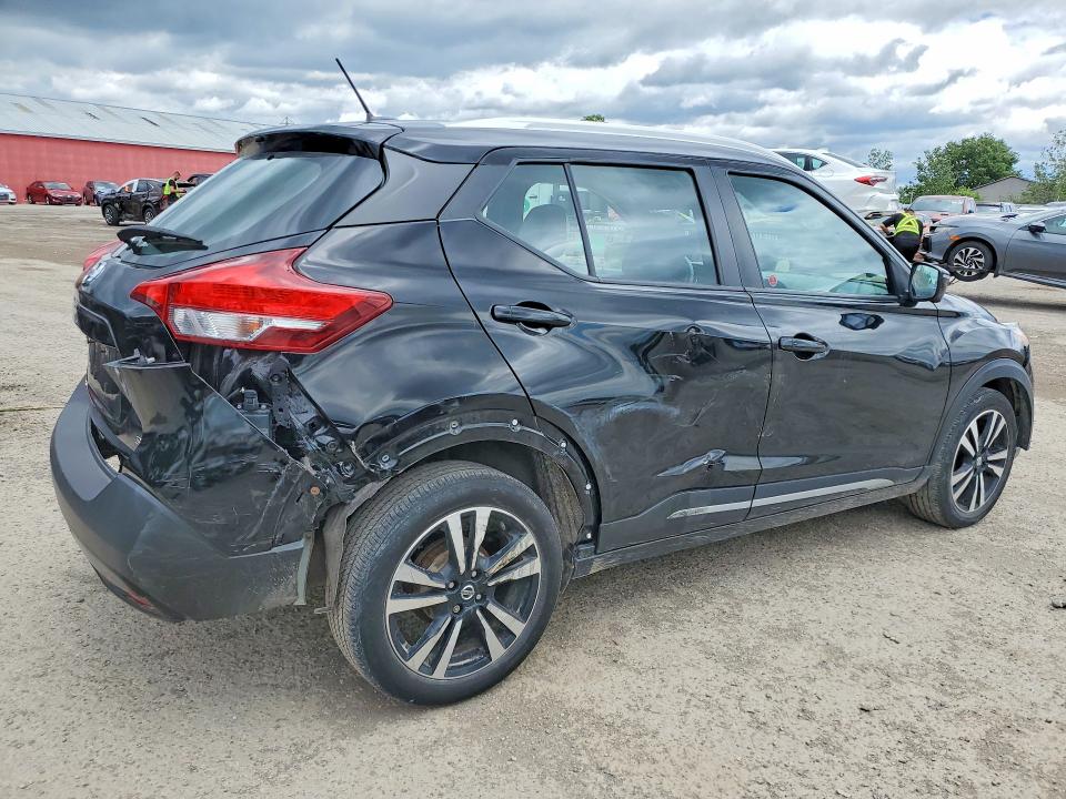 2019 Nissan Kicks VIN 3N1CP5CU9KL527662 COPART salvage auction — VANDALISM, On - Permit Rebuilt - Unfit, sold $3,050 on 2026-07-03 (photo 3)