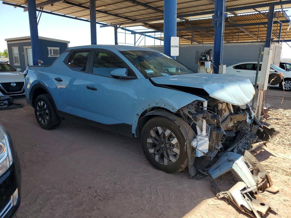 2025 Hyundai VIN 5NTJA4DE5SH153222 COPART salvage auction — FRONT END, Az - Cert Of Title - Salvage, sold $175 on 2026-07-28 (photo 4)