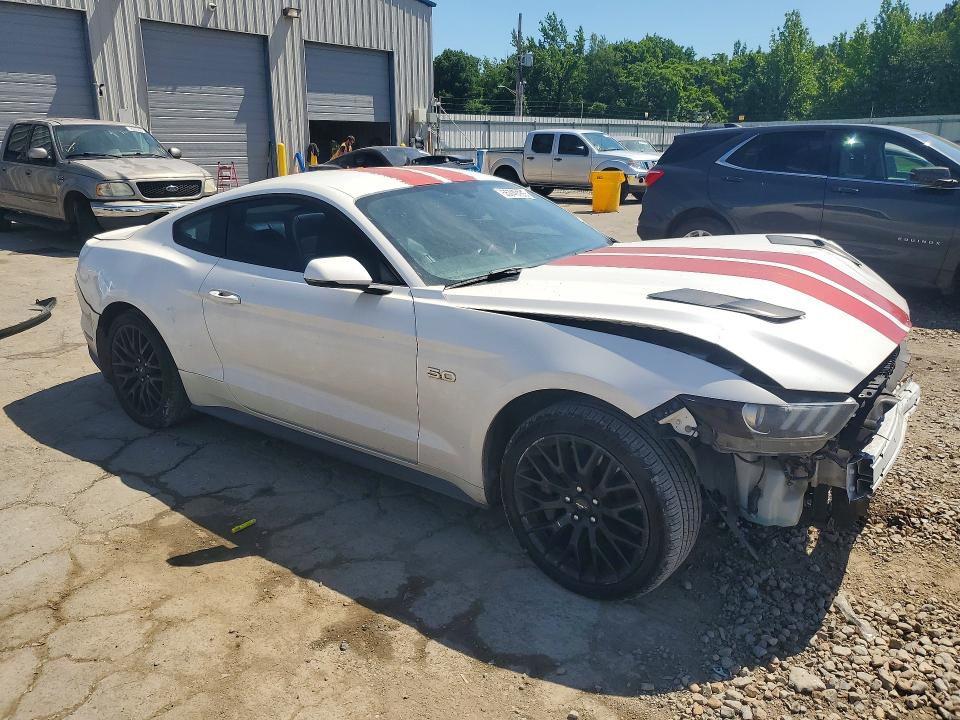 2017 Ford Mustang VIN 1FA6P8CF6H5271332 COPART salvage auction — FRONT END, Tn - Salvage Certificate, sold $6,100 on 2026-07-02 (photo 4)