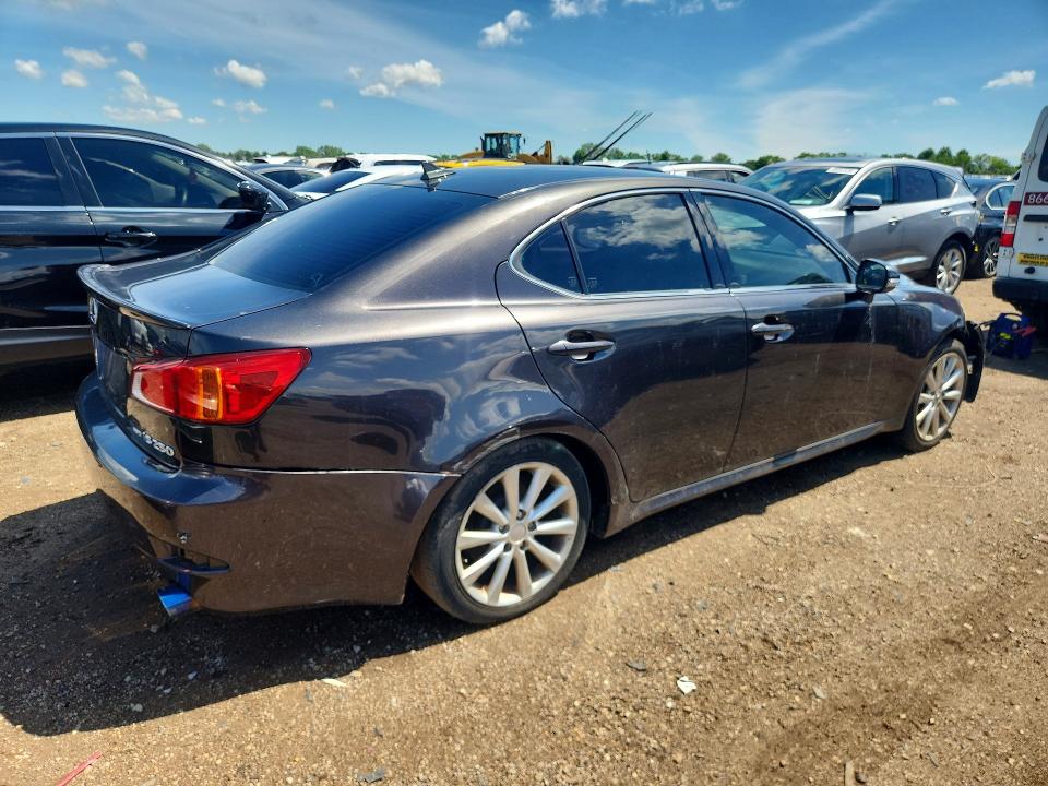 2009 Lexus Is 250 VIN JTHCK262795029926 COPART salvage auction — MINOR DENT/SCRATCHES, Il - Certificate Of Title, sold $525 on 2026-07-07 (photo 3)