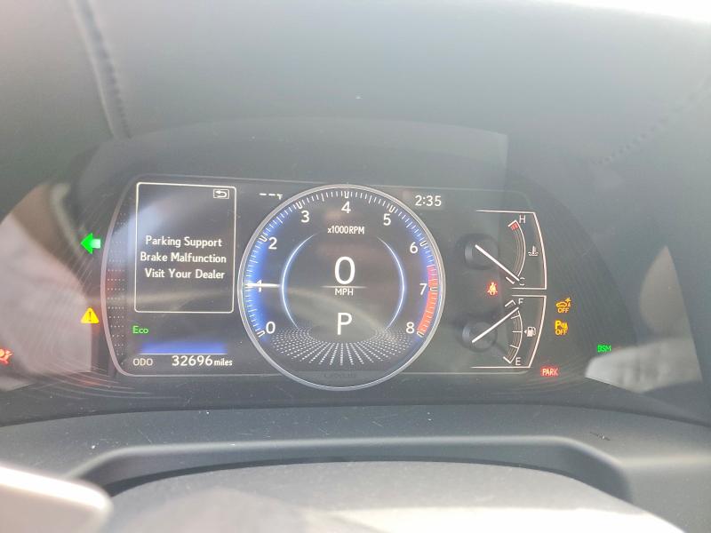 2021 Lexus Es 350 VIN 58ADZ1B19MU108252 COPART salvage auction — FRONT END, Nc - Salvage Certificate Of Title, sold $14,000 on 2026-08-19 (photo 9)