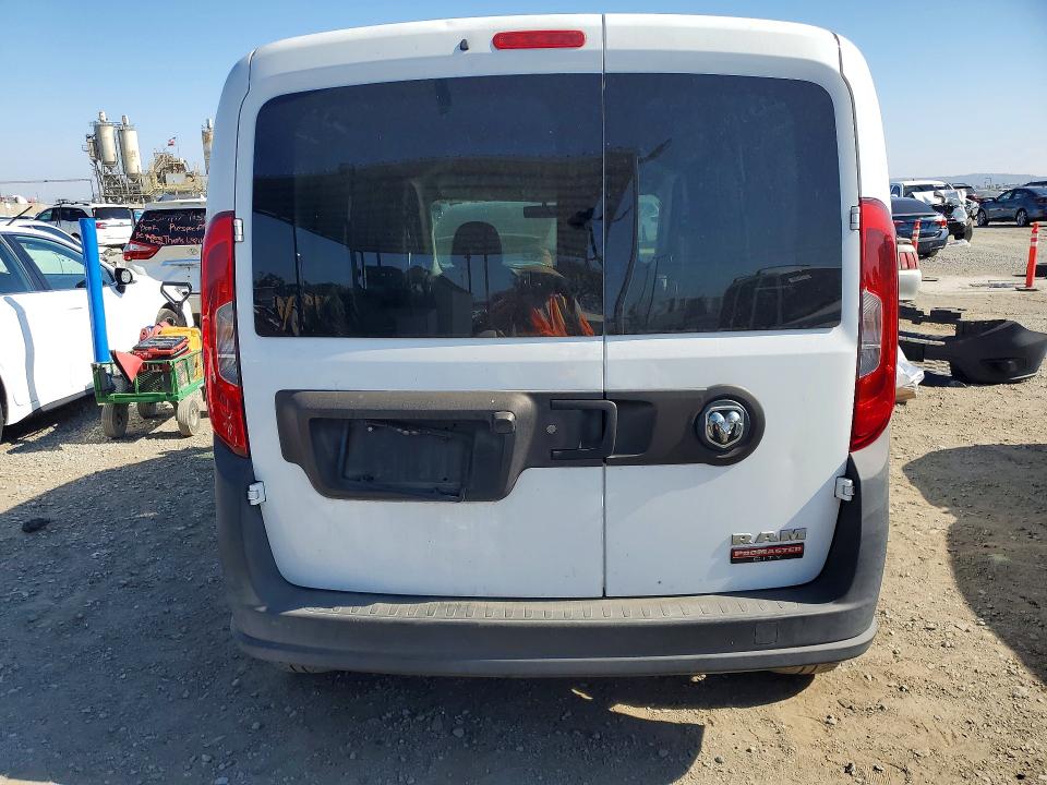 2016 Ram Promaster city VIN ZFBERFAT2G6B31919 COPART salvage auction — FRONT END, Ca - Salvage Certificate, sold $3,950 on 2026-07-08 (photo 6)
