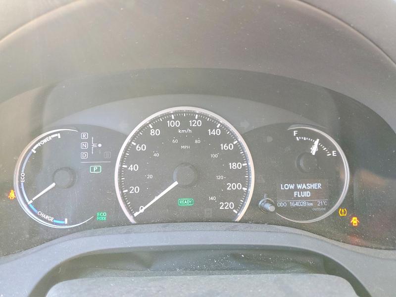2012 Lexus Ct VIN JTHKD5BH1C2063094 COPART salvage auction — FRONT END, Ab - Bos - Salvage, sold $2,550 on 2026-07-28 (photo 9)
