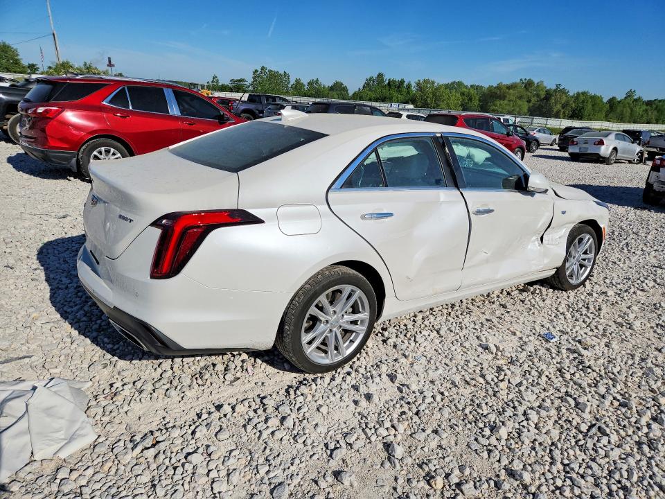 2023 Cadillac Ct4 VIN 1G6DE5RK1P0104529 COPART salvage auction — SIDE, MI - CERTIFICATE OF TITLE, sold $10,800 on 2026-07-30 (photo 3)