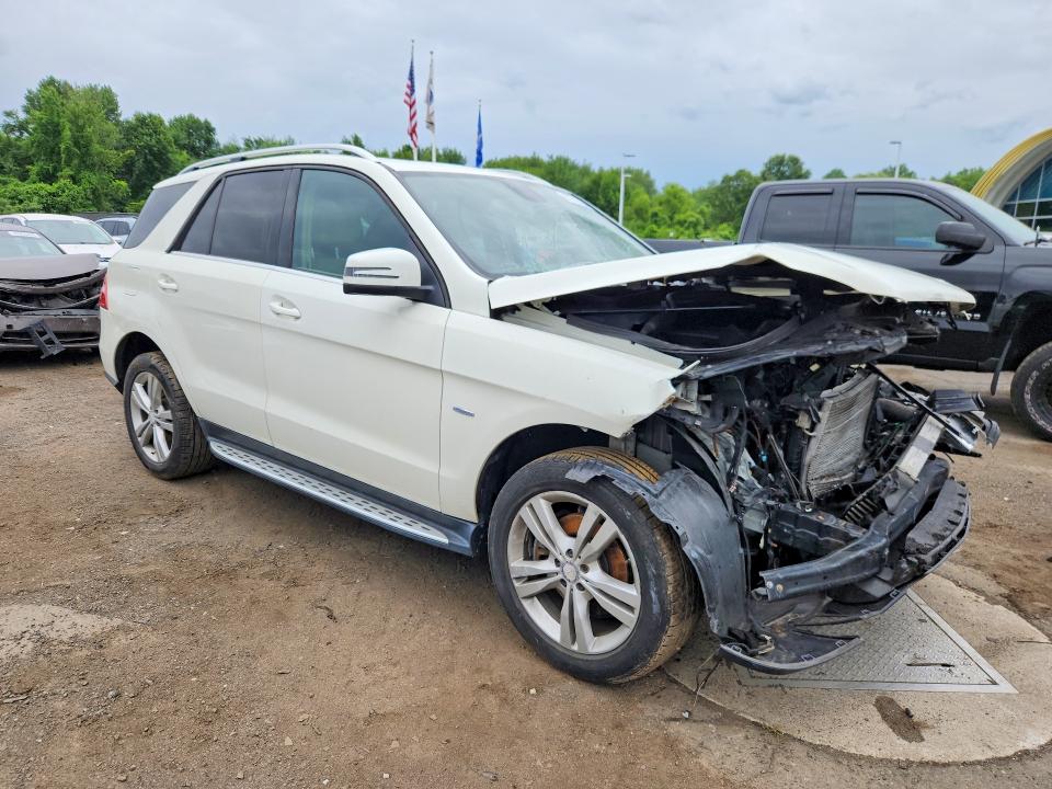 2012 Mercedes-benz VIN 4JGDA2EB5CA031257 COPART salvage auction — FRONT END, Va - Cert Of Title - Salvage, sold $1,000 on 2026-07-02 (photo 4)